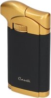Caseti Pipe Lighter Black matte/Golden (281180)
