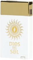 Zigarrenzubehör Feuerzeug  Dios del Sol White Gold (17436)