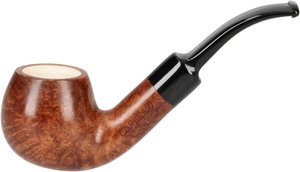 Pfeifen Serienpfeifen  Capitello Bent Apple mit Meerschaumeinsatz