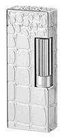 Zigarrenzubehör Feuerzeug  Dunhill Alligator engraved Palladium RLC1329
