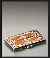 Sillems Zigarilloetui Epoque Antique Gelb (1943G)