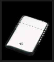 Sillems Zigarilloetui Silverplated Flach (3872)