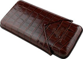 Zigarrenzubehör Etui  Montecristo 3er braun Leder (6397500)