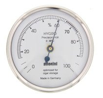 Zigarrenzubehör Humidorzubehör  Adorini Haarhygrometer A 130s (silber - groß)