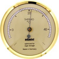 Zigarrenzubehör Humidorzubehör  Adorini Thermometer gold - klein (11409)