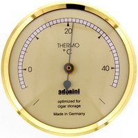 Zigarrenzubehör Humidorzubehör  Adorini Thermometer (gold - groß) A346
