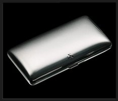 Sillems Zigarilloetui 8er 925er Sterling Silber (1105)