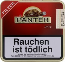 Zigarillos Niederlande  Panter Red (ehem. Vanilla) Filter 20er ALTPREISIGE Packung