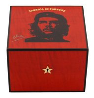 Zigarrenzubehör Humidor  Elie Bleu Sycamore 25 Cigarren Rot