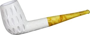 Pfeifen Serienpfeifen  A. Bauer Billiard Graviert (10574)
