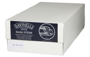 Savinelli Pfeifenfilter 9mm Balsaholz Unit (50 x 15 Stück) 13767