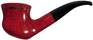 Pfeifen Serienpfeifen  Vauen Modell (3038) - Rot
