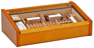 Zigarrenzubehör Humidor  Adorini Deluxe Mahogany (ALTES Modell)