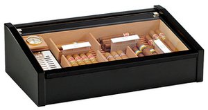 Zigarrenzubehör Humidor  Adorini Deluxe Black (ALTES Modell)