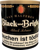 Tabak Pfeifentabak  Van Halteren Black and Bright 200g Dose