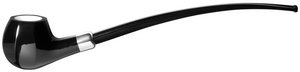 Vauen Churchwarden pipes Schwarz Modell 3614 Meerschaumeinsatz