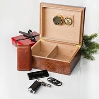 Zigarrenzubehör Geschenkideen  CIGARWORLD Humidor Aficionado Natur