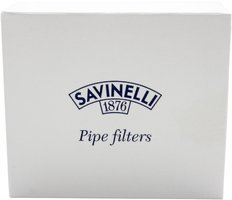 Savinelli Pfeifenfilter 9mm Aktivkohle Minibox (35 Stück) (15612)