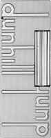 Zigarrenzubehör Feuerzeug  Dunhill Signature Palladium (RL8300N)