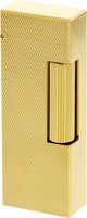 Zigarrenzubehör Feuerzeug  Dunhill Gold Plated Barley Finish (DURLS1450)