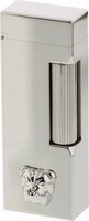 Zigarrenzubehör Feuerzeug  Dunhill Facet Bulldog Palladium Plate (DURLC1713)