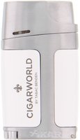 Zigarrenzubehör Feuerzeug  CIGARWORLD White Pearl