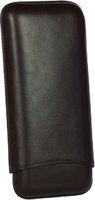 Zigarrenzubehör Etui  Martin Wess 3er smooth braun (593) (10374)