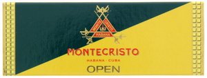 Habanos Cigar Matches Montecristo Open (grün-gelb)
