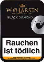 W.O. Larsen Pipe Tobacco Black Diamond 100g Dose