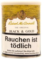 Tabak Pfeifentabak  Robert McConnell Black and Gold Mixture 100g Dose