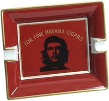 Zigarrenzubehör Aschenbecher  Elie Bleu Che Guevara rot