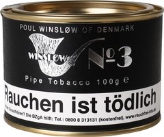 Tabak Pfeifentabak  Poul Winslow No. 3 100g