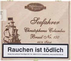 Woermann Cigars Seefahrer 100% Tabak Corona Christopherus Columbus Brasil No. 150