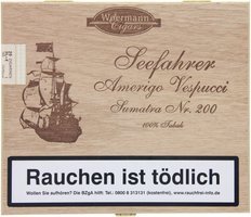 Woermann Cigars Seefahrer 100% Tabak Corona Amerigo Vespucci Sumatra No. 200