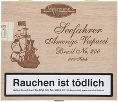 Woermann Cigars Seefahrer 100% Tabak Corona Amerigo Vespucci Brasil No. 200