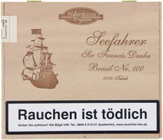 Woermann Cigars Seefahrer 100% Tabak Corona Sir Francis Drake Brasil No. 100 (10er Kiste)