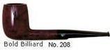 Pfeifen Serienpfeifen  Davidoff No. 208 - Normalbohrung (2851)