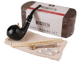 Pfeifen Pfeifen Sets  Big Ben sandblast dublin bent (160150030)