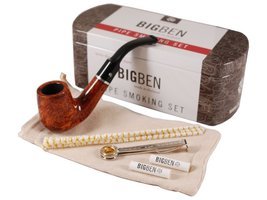 Pfeifen Pfeifen Sets  Big Ben light brown classic bent (160110020)