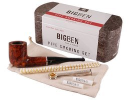 Pfeifen Pfeifen Sets  Big Ben light brown straight (160110010)