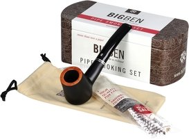 Pfeifen Pfeifen Sets  Big Ben 423 Black matte semi straight