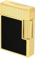 S.T. Dupont Ligne 1 Cling Vertical Line Black/Gold (C14120)