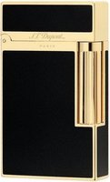 Zigarrenzubehör Feuerzeug  S.T. Dupont vergoldet Chinalack schwarz (016884)