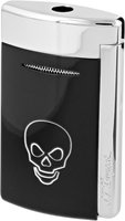 Zigarrenzubehör Feuerzeug  S.T. Dupont black skull (010804)