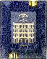 Zigarrenzubehör Aschenbecher  S.T. Dupont Linea Maestra blau/gold (006495)