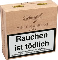Zigarillos Dominikanische Republik  Davidoff Mini Gold (50er Packung)