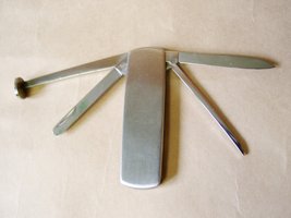 Guy Janot Pfeifenbesteck 4-teilig Metall 81