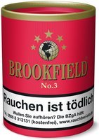 Tabak Pfeifentabak  Brookfield No.3 200g Dose