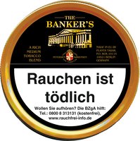 Petersen &amp; Sörensen Pfeifentabak The Banker's 50g Dose