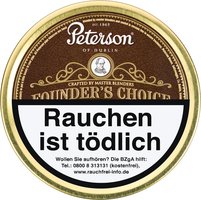Tabak Pfeifentabak  Peterson Founders Choice 100g Dose